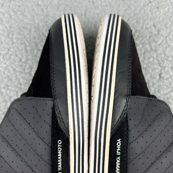 Y-3 Honja High Mens 8.5 Shoes Black White Reflective 3M Adidas Y3 2011 Yohji 3